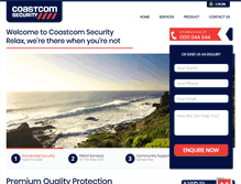 Tablet Screenshot of coastcom.com.au